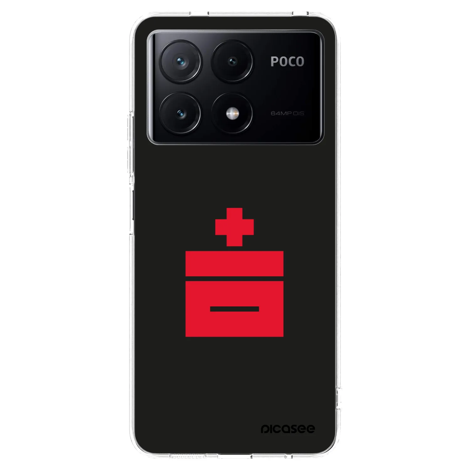 Picasee silikonski prozorni ovitek za Xiaomi Poco X6 Pro - Le Plastenciaga