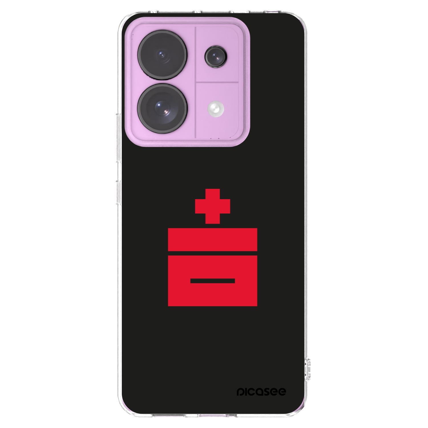 Picasee silikonski prozorni ovitek za Xiaomi Redmi Note 13 Pro 5G - Le Plastenciaga