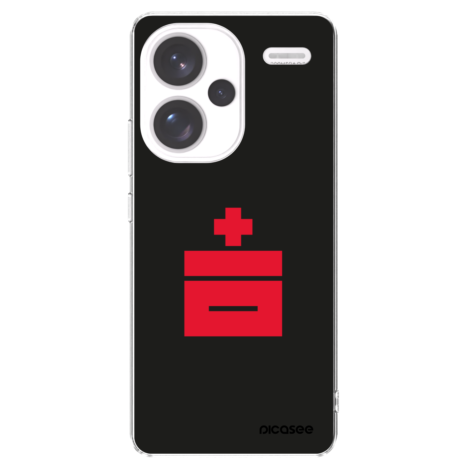 Picasee silikonski prozorni ovitek za Xiaomi Redmi Note 13 Pro+ 5G - Le Plastenciaga