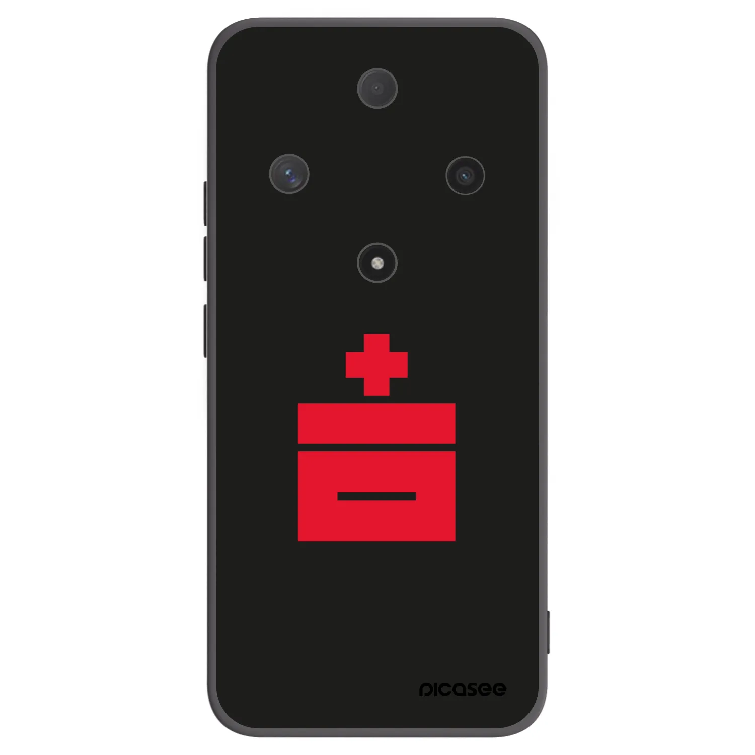 Picasee silikonski črni ovitek za Honor Magic6 Lite 5G - Le Plastenciaga