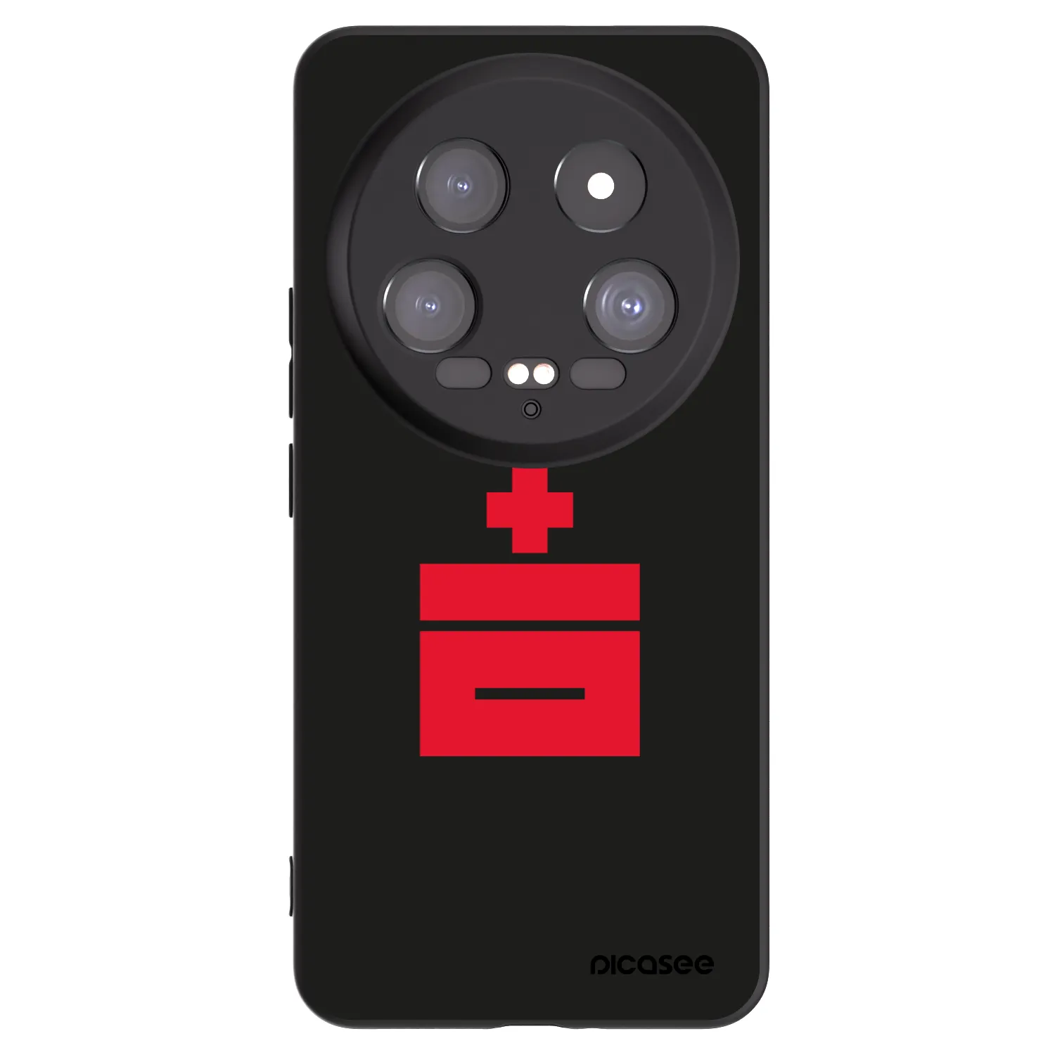 Picasee silikonski črni ovitek za Xiaomi 14 Ultra - Le Plastenciaga