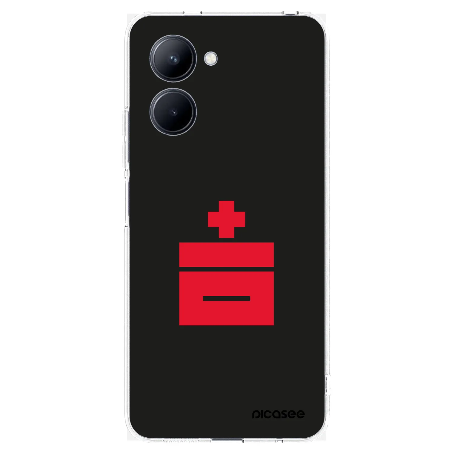 Picasee silikonski prozorni ovitek za Realme C33 (2023) - Le Plastenciaga
