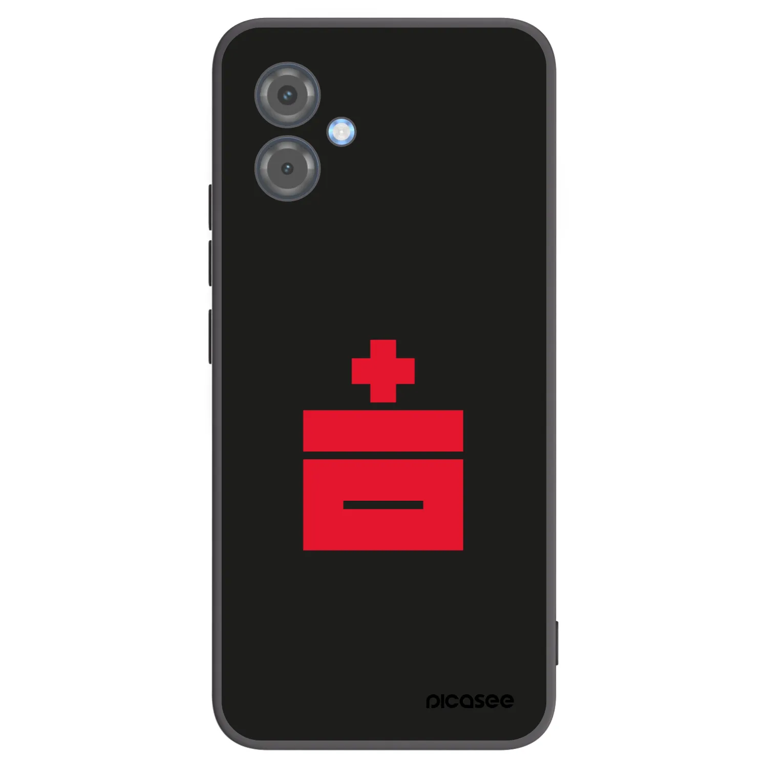 Picasee silikonski črni ovitek za Motorola Moto G14 - Le Plastenciaga