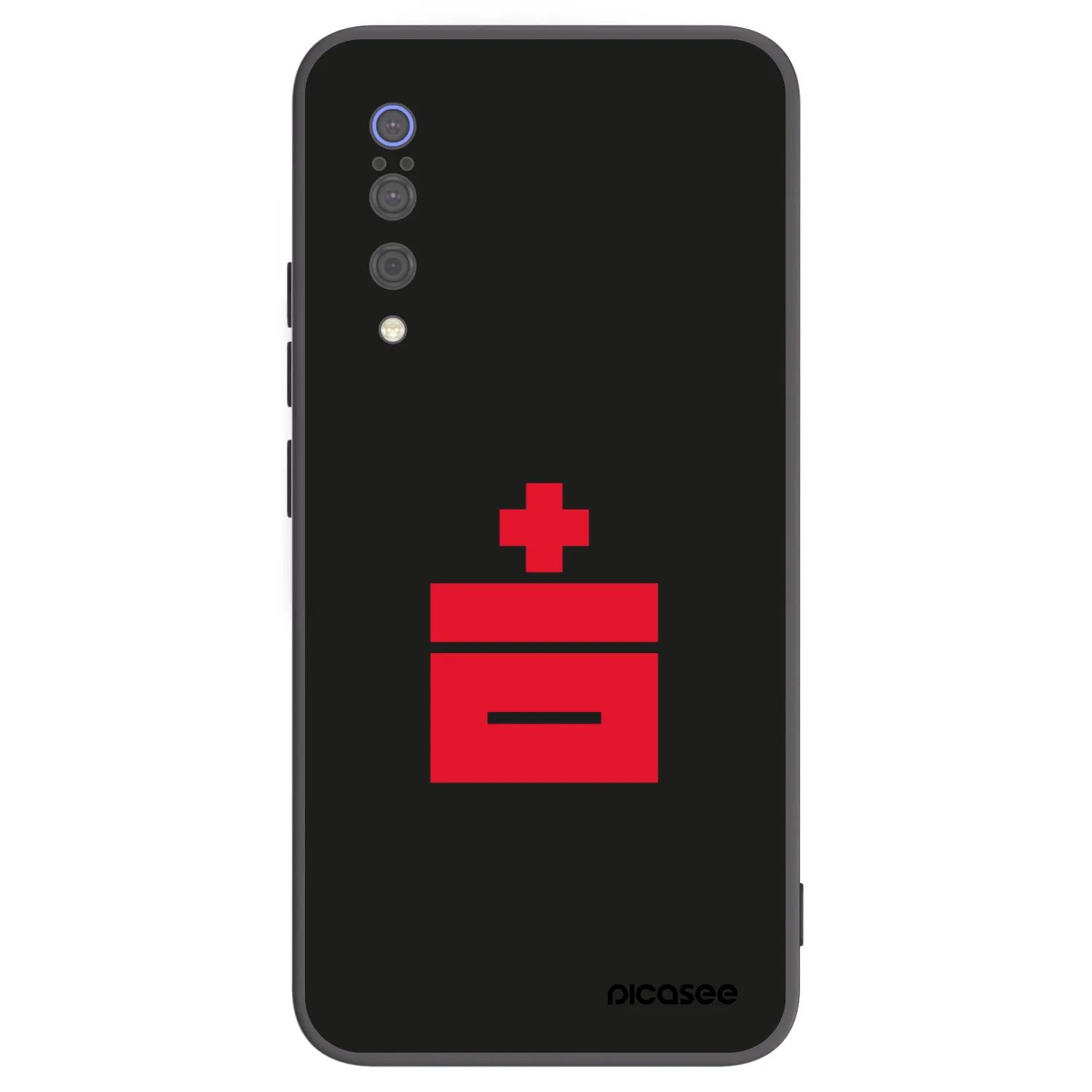 Picasee silikonski črni ovitek za Xiaomi Mi 9 - Le Plastenciaga