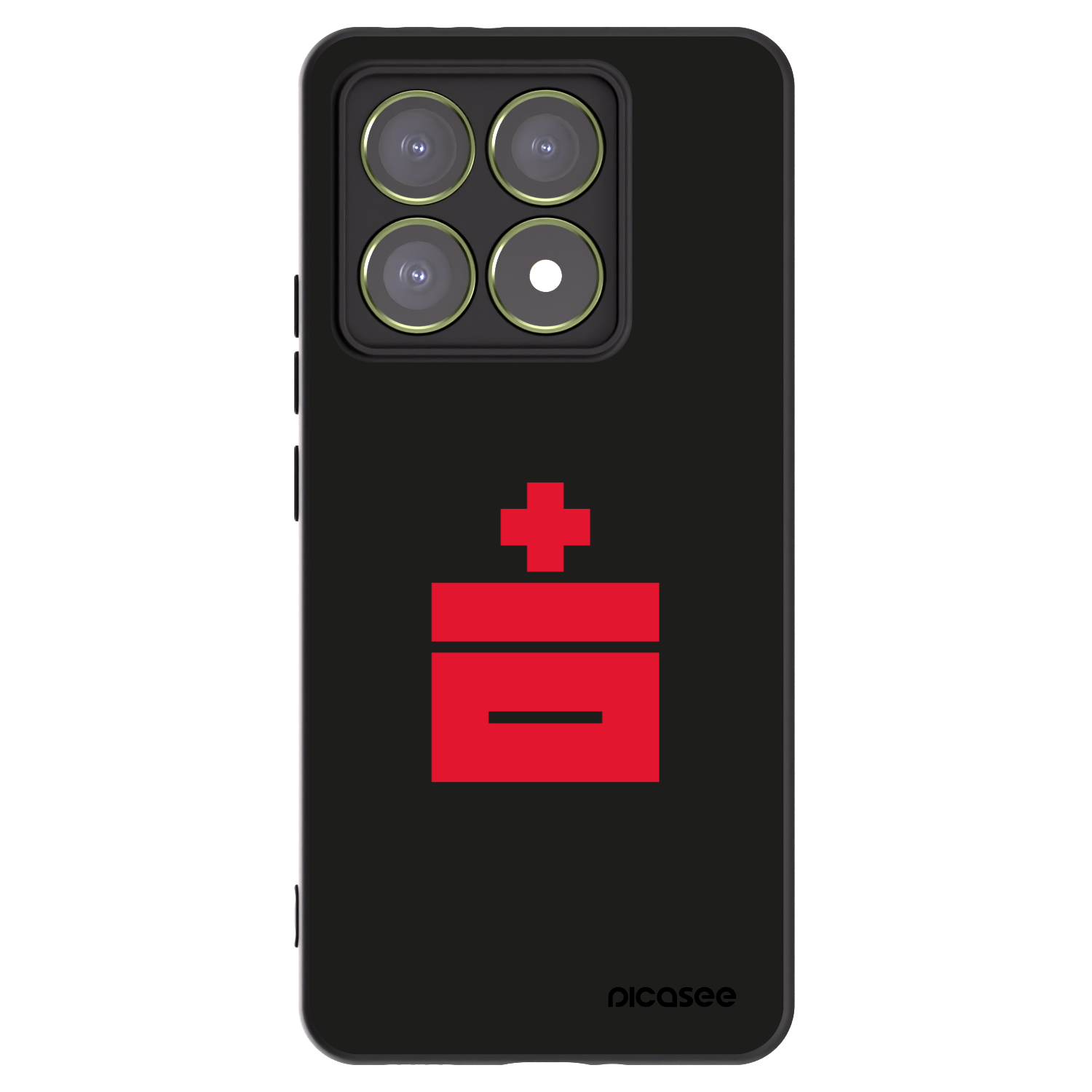 Picasee silikonski črni ovitek za Xiaomi 14T - Le Plastenciaga