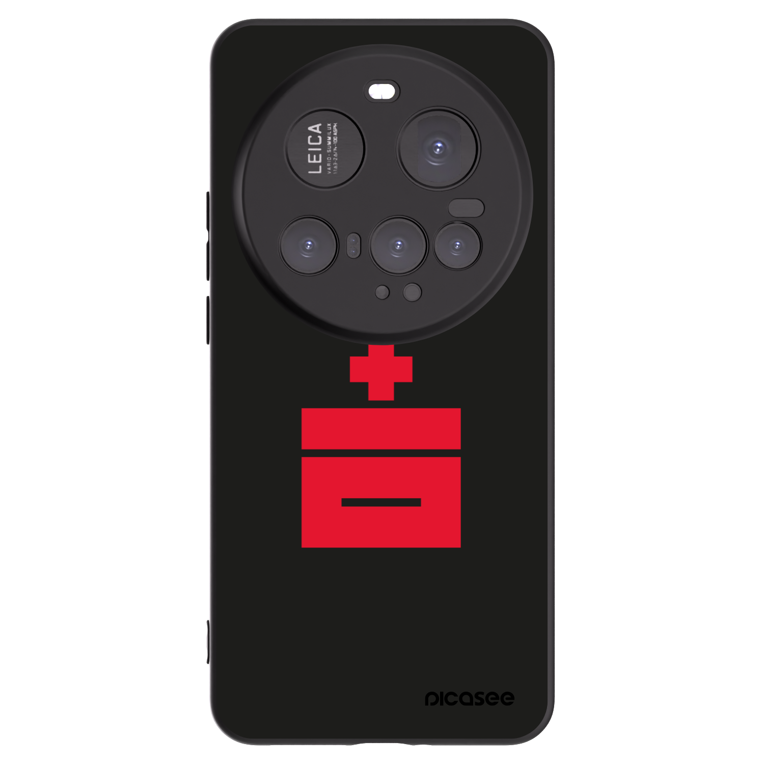 Picasee silikonski črni ovitek za Xiaomi 15 Ultra - Le Plastenciaga