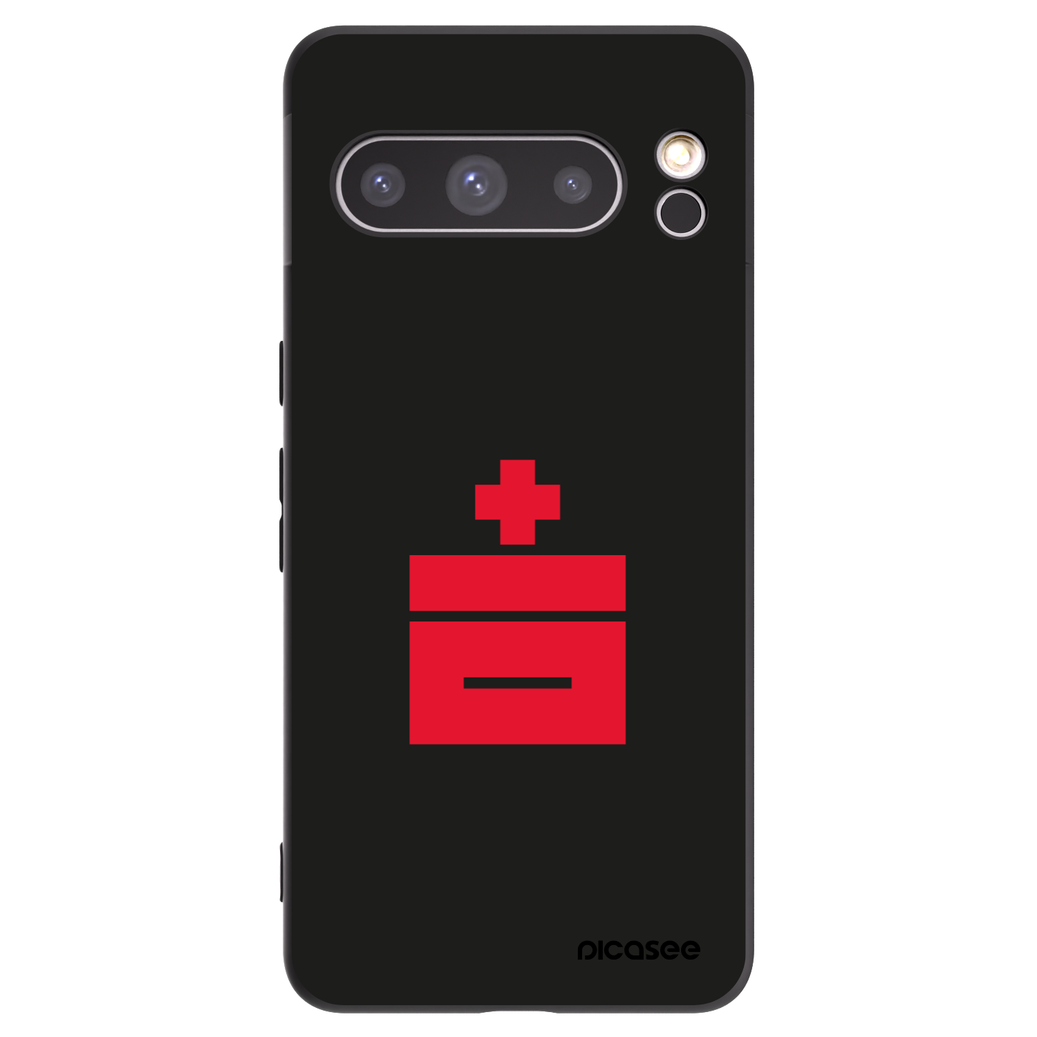 Picasee silikonski črni ovitek za Google Pixel 8 Pro - Le Plastenciaga