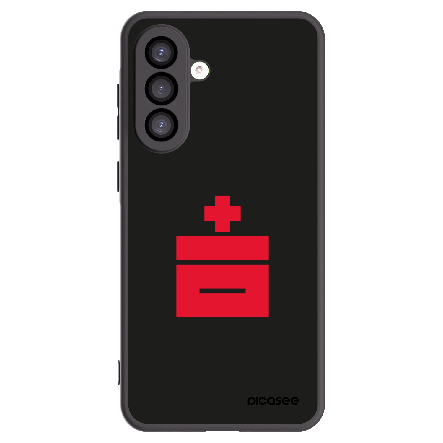 Picasee silikonski črni ovitek za Samsung Galaxy A26 5G A266B - Le Plastenciaga