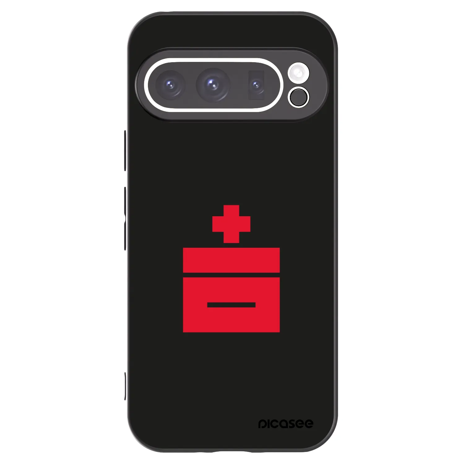 Picasee silikonski črni ovitek za Google Pixel 9 Pro - Le Plastenciaga