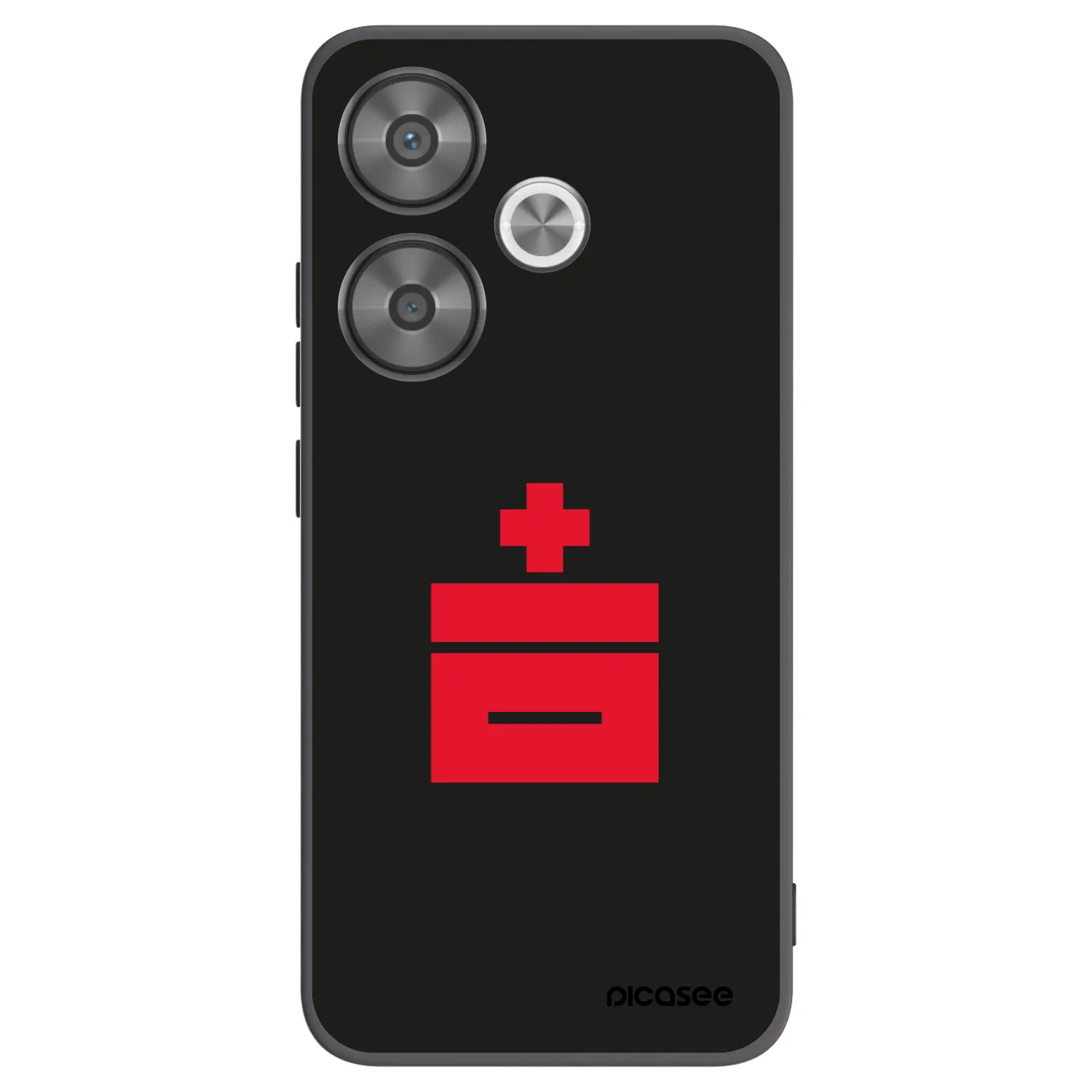 Picasee silikonski črni ovitek za Xiaomi Poco F6 - Le Plastenciaga