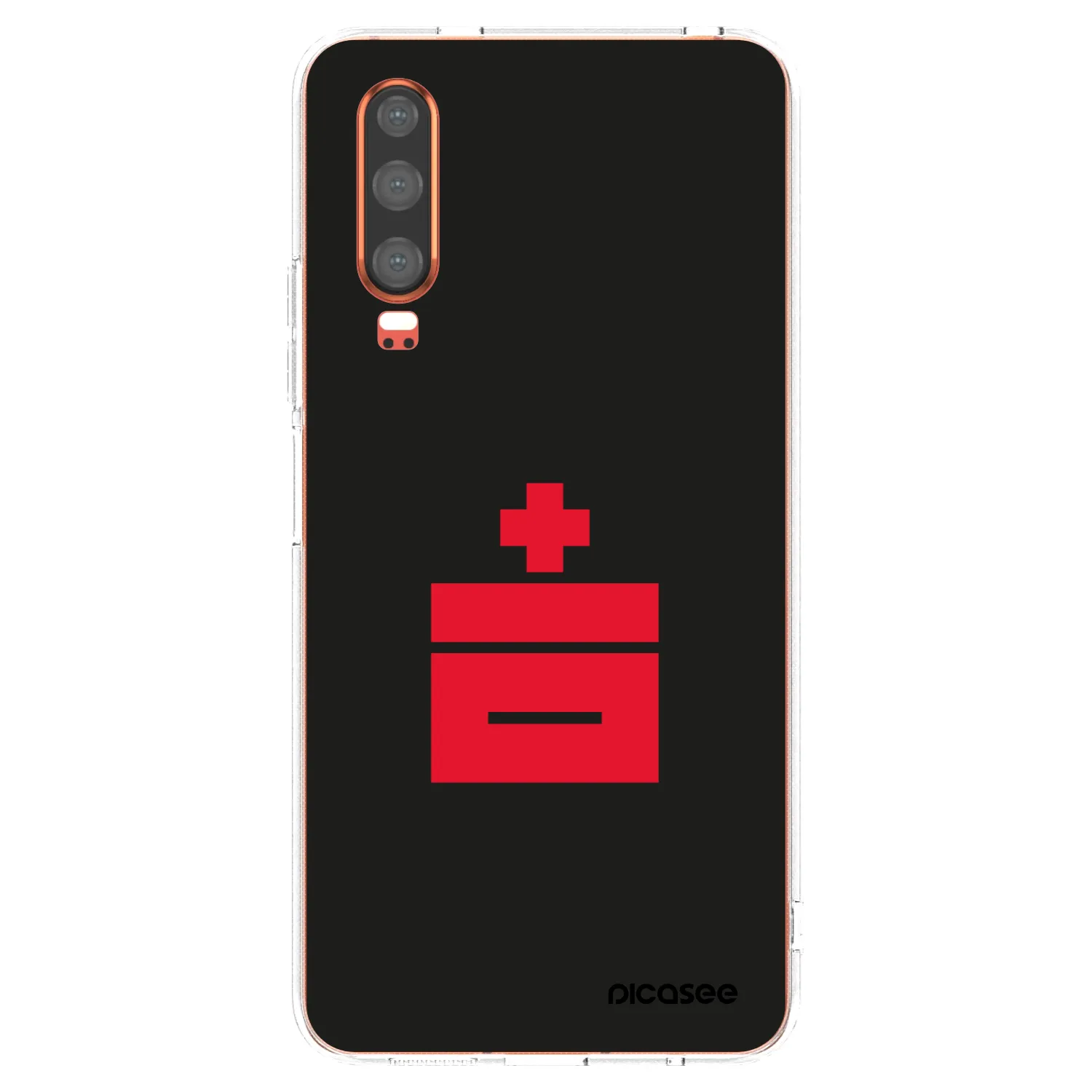 Picasee silikonski prozorni ovitek za Huawei P30 - Le Plastenciaga