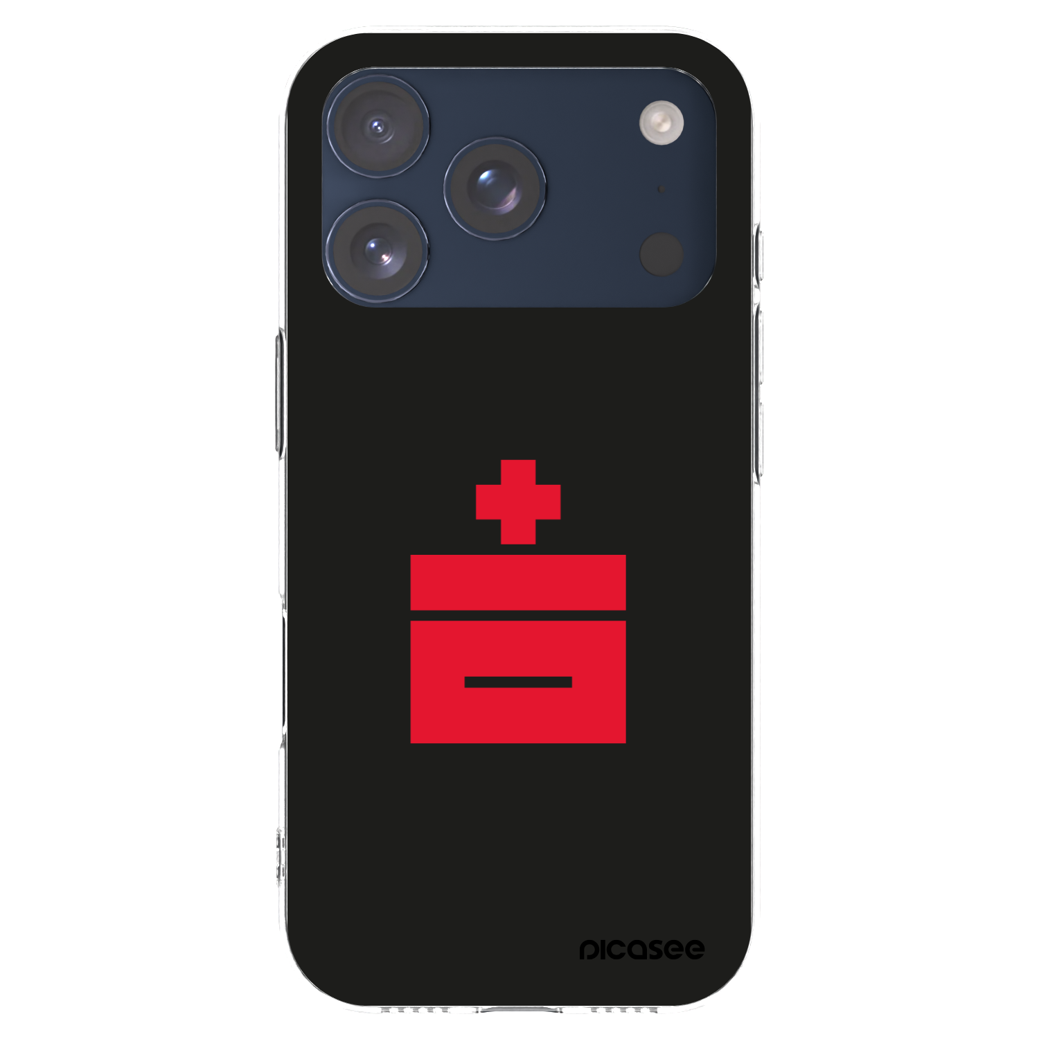 Picasee silikonski prozorni ovitek za Apple iPhone 17 Pro - Le Plastenciaga