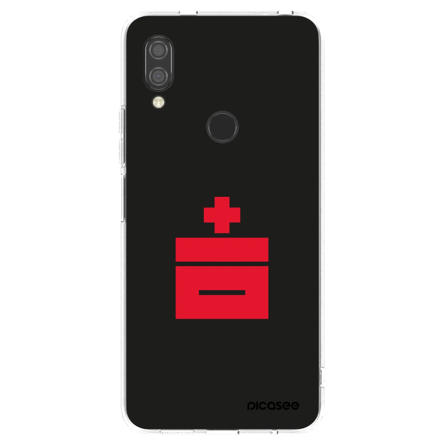 Picasee silikonski prozorni ovitek za Xiaomi Redmi 7 - Le Plastenciaga