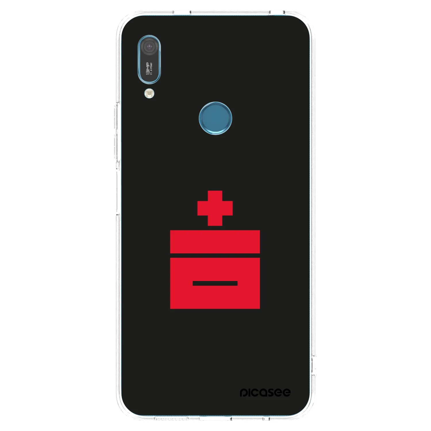Picasee silikonski prozorni ovitek za Huawei Y6 2019 - Le Plastenciaga