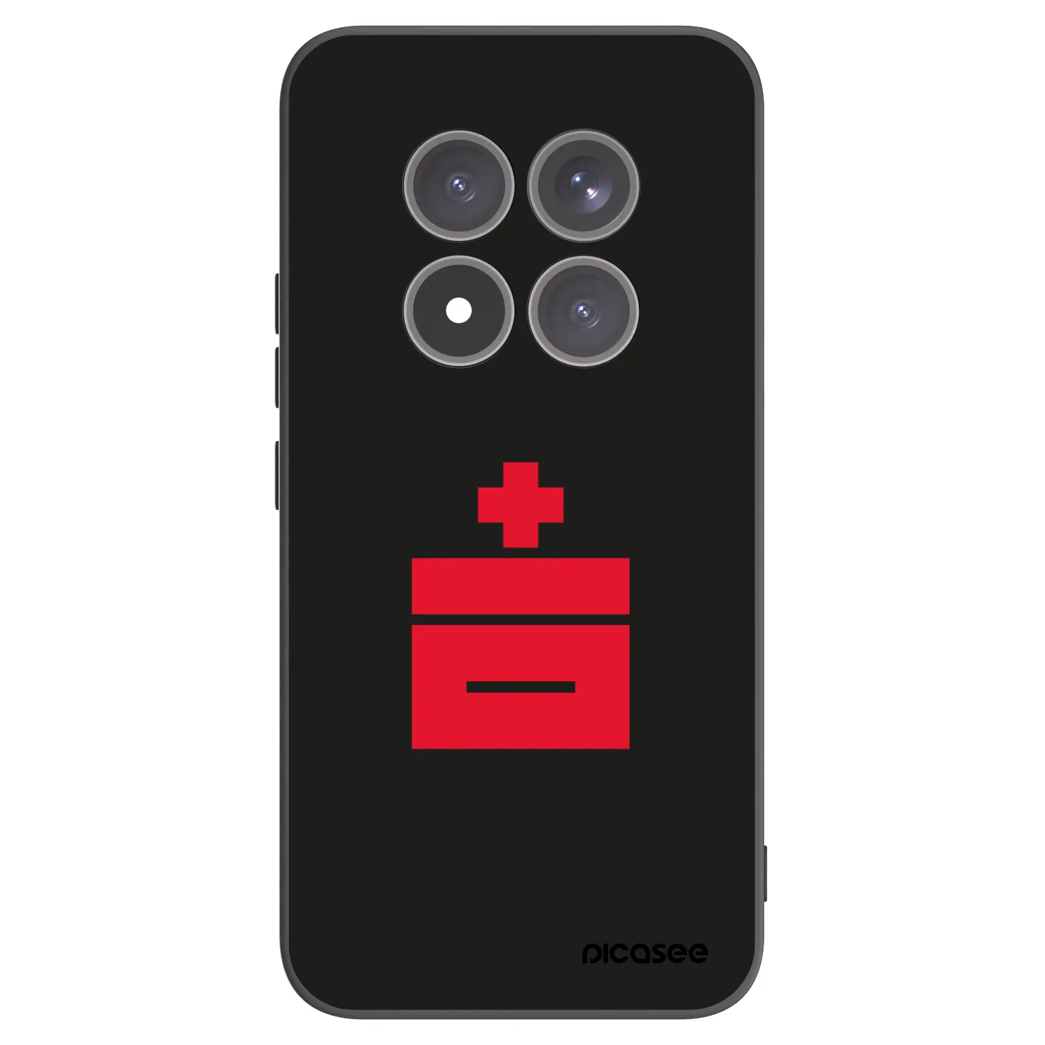 Picasee silikonski črni ovitek za Xiaomi Redmi Note 15 Pro+ - Le Plastenciaga