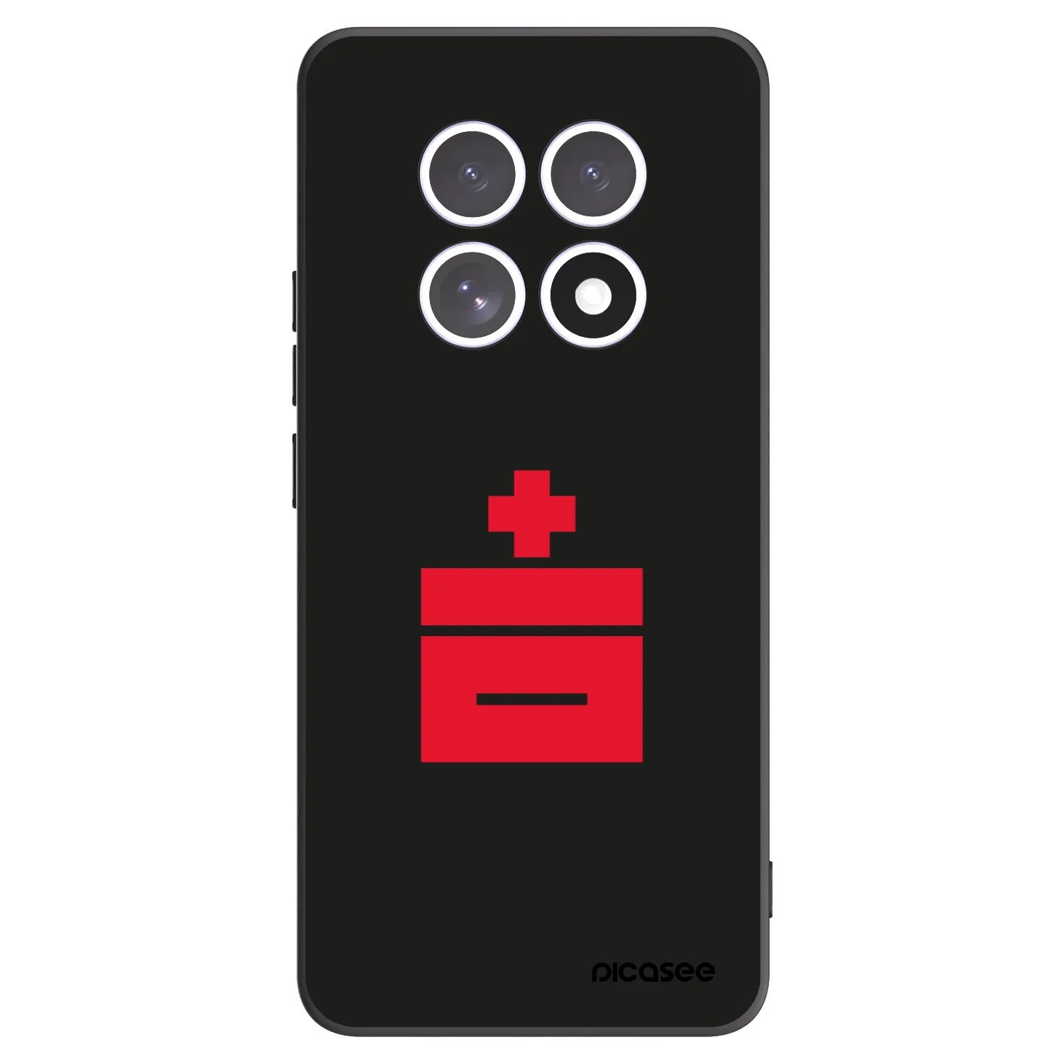 Picasee silikonski črni ovitek za Xiaomi Redmi Note 15 - Le Plastenciaga
