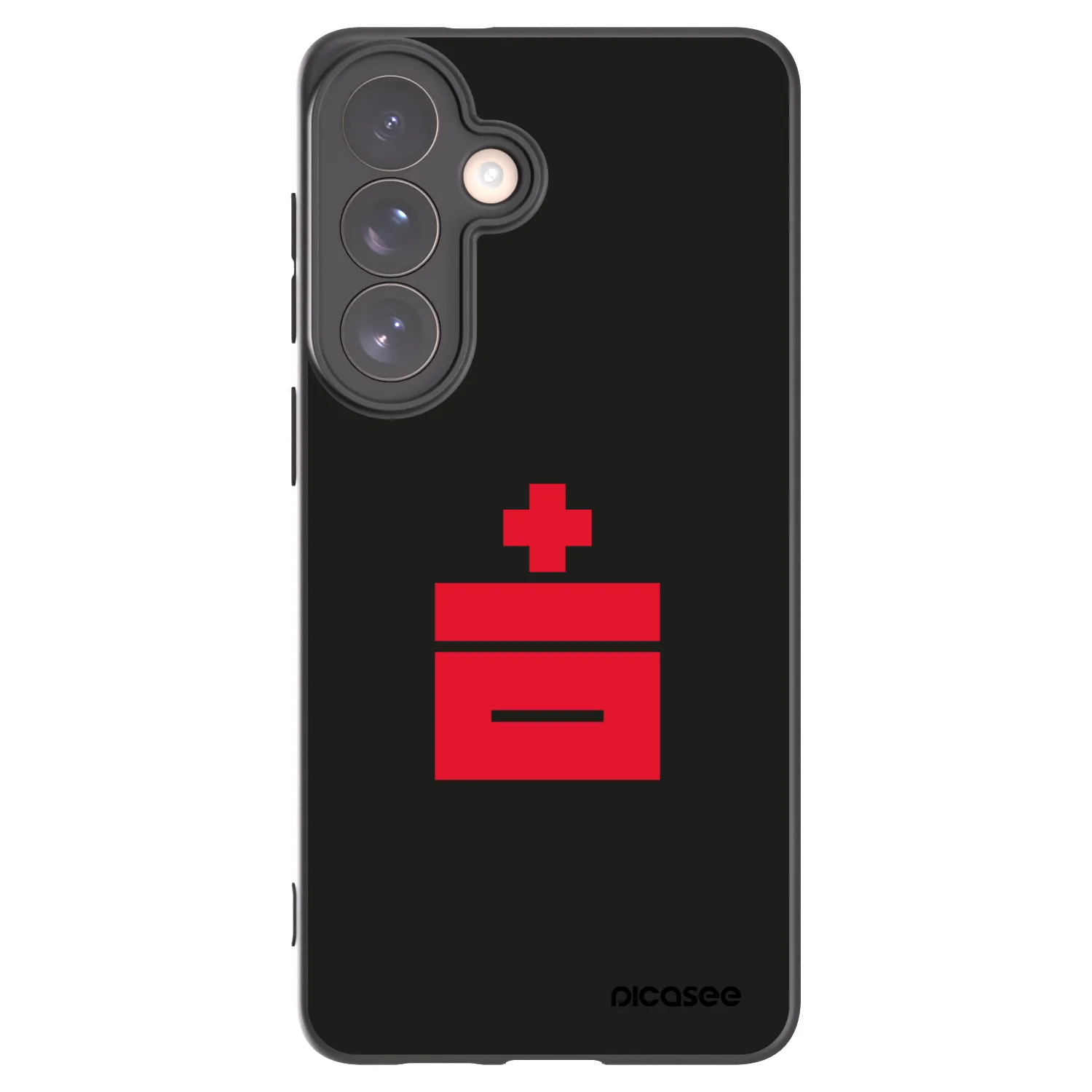 Picasee silikonski črni ovitek za Samsung Galaxy S26+ - Le Plastenciaga