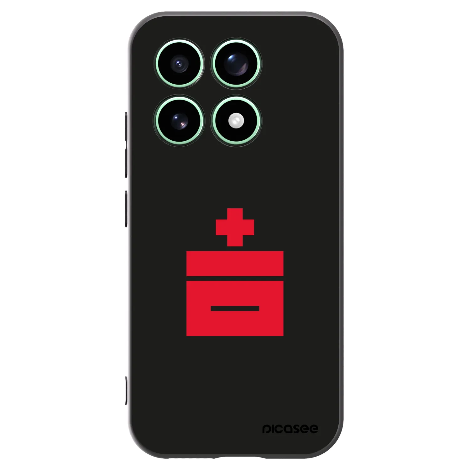 Picasee silikonski črni ovitek za Xiaomi 17 - Le Plastenciaga