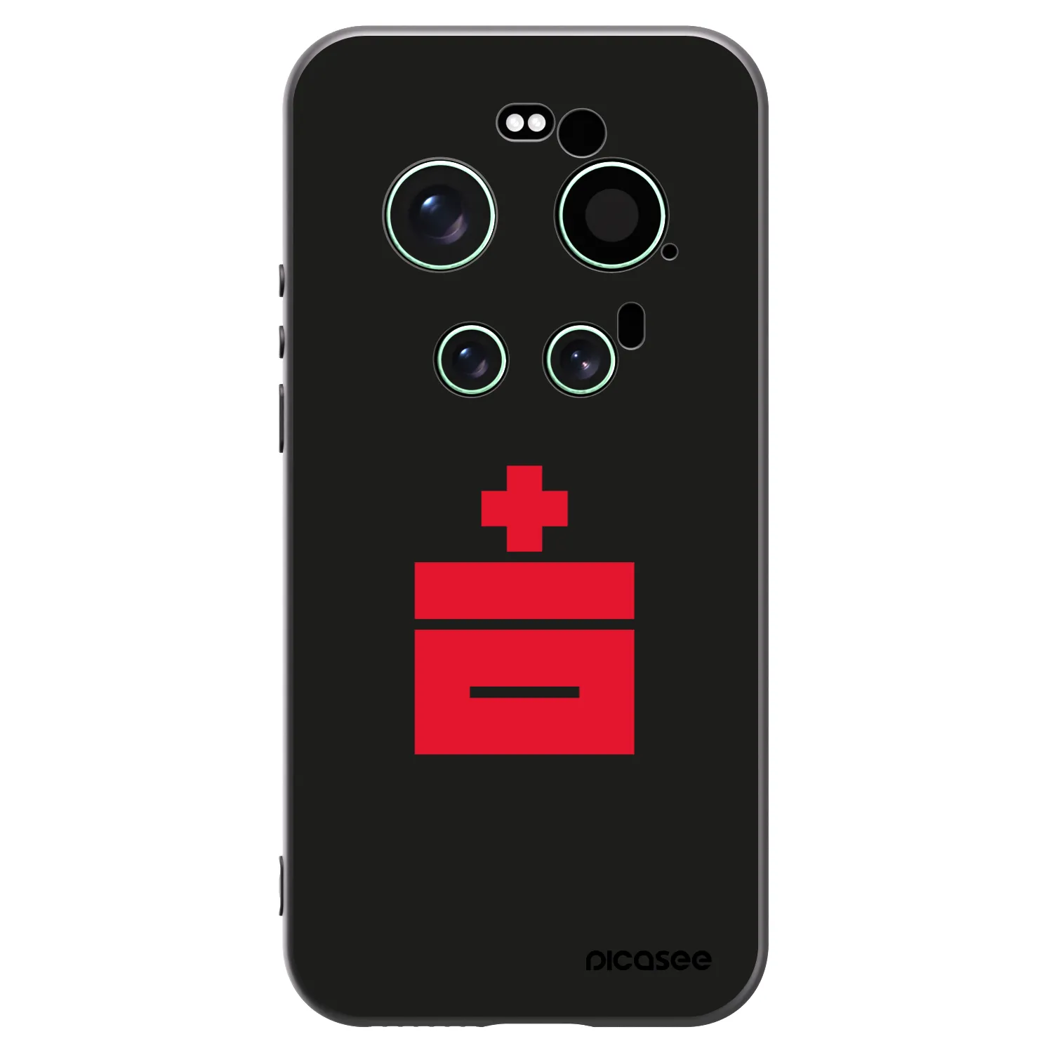 Picasee silikonski črni ovitek za Xiaomi 17 Ultra - Le Plastenciaga