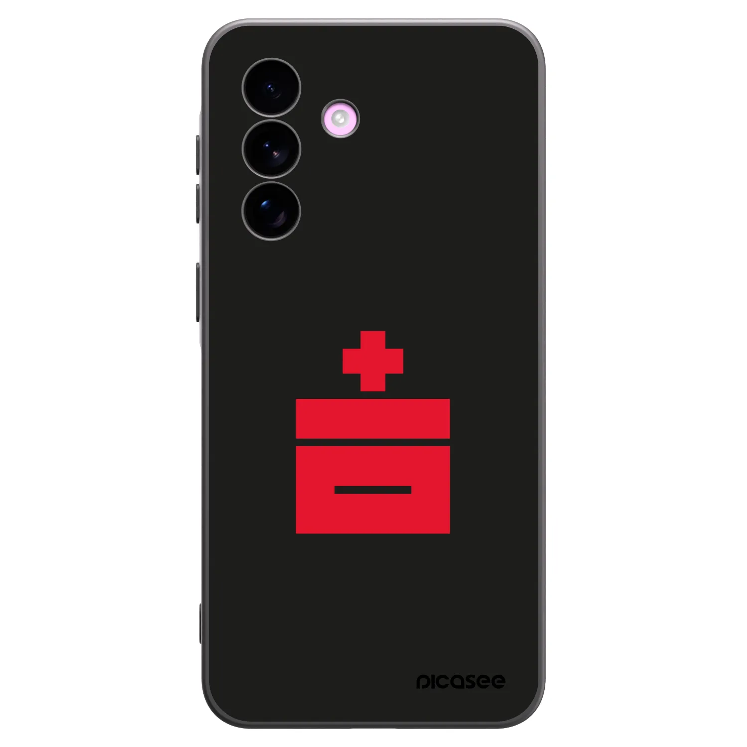 Picasee silikonski črni ovitek za Samsung Galaxy A57 5G - Le Plastenciaga