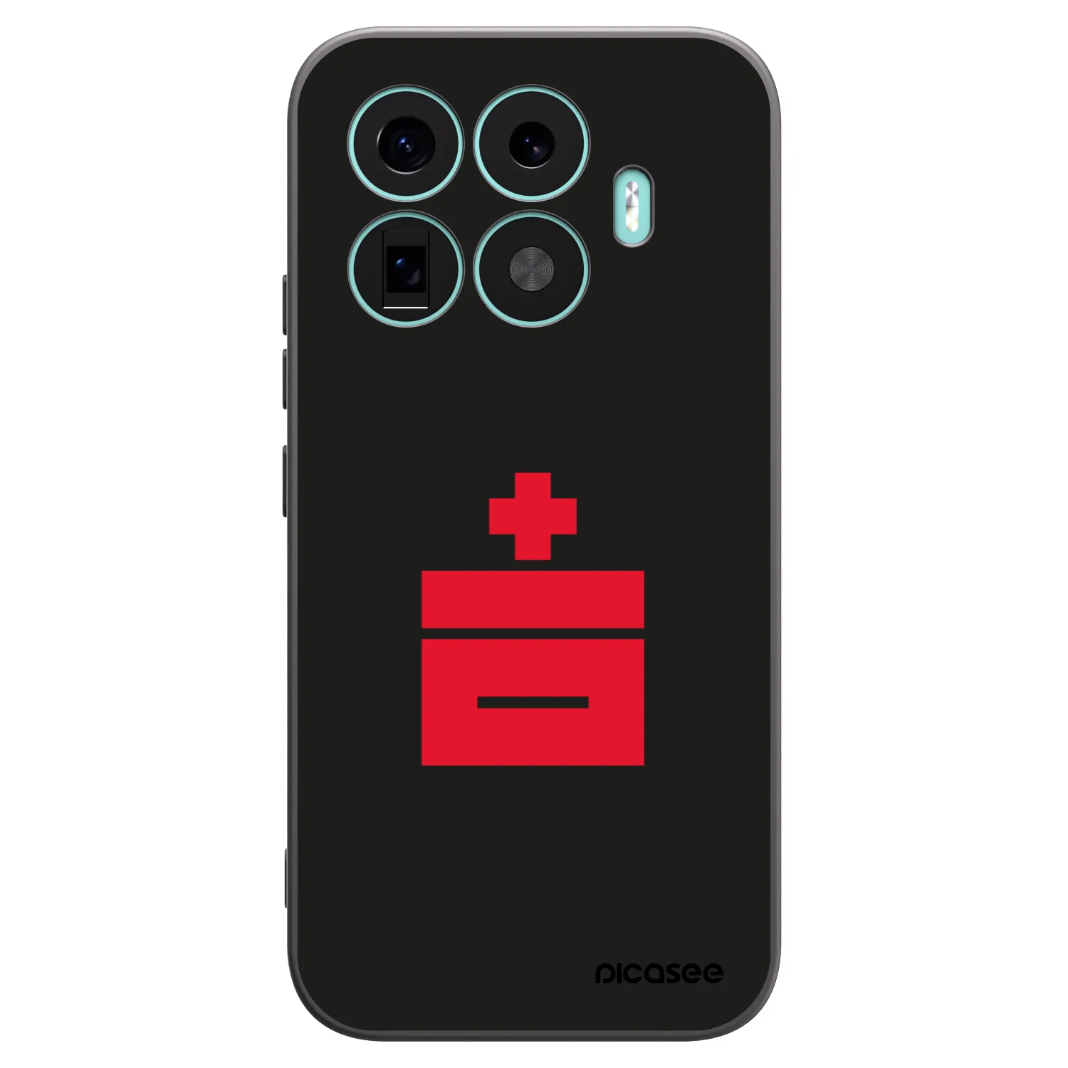 Picasee silikonski črni ovitek za Xiaomi 17T - Le Plastenciaga
