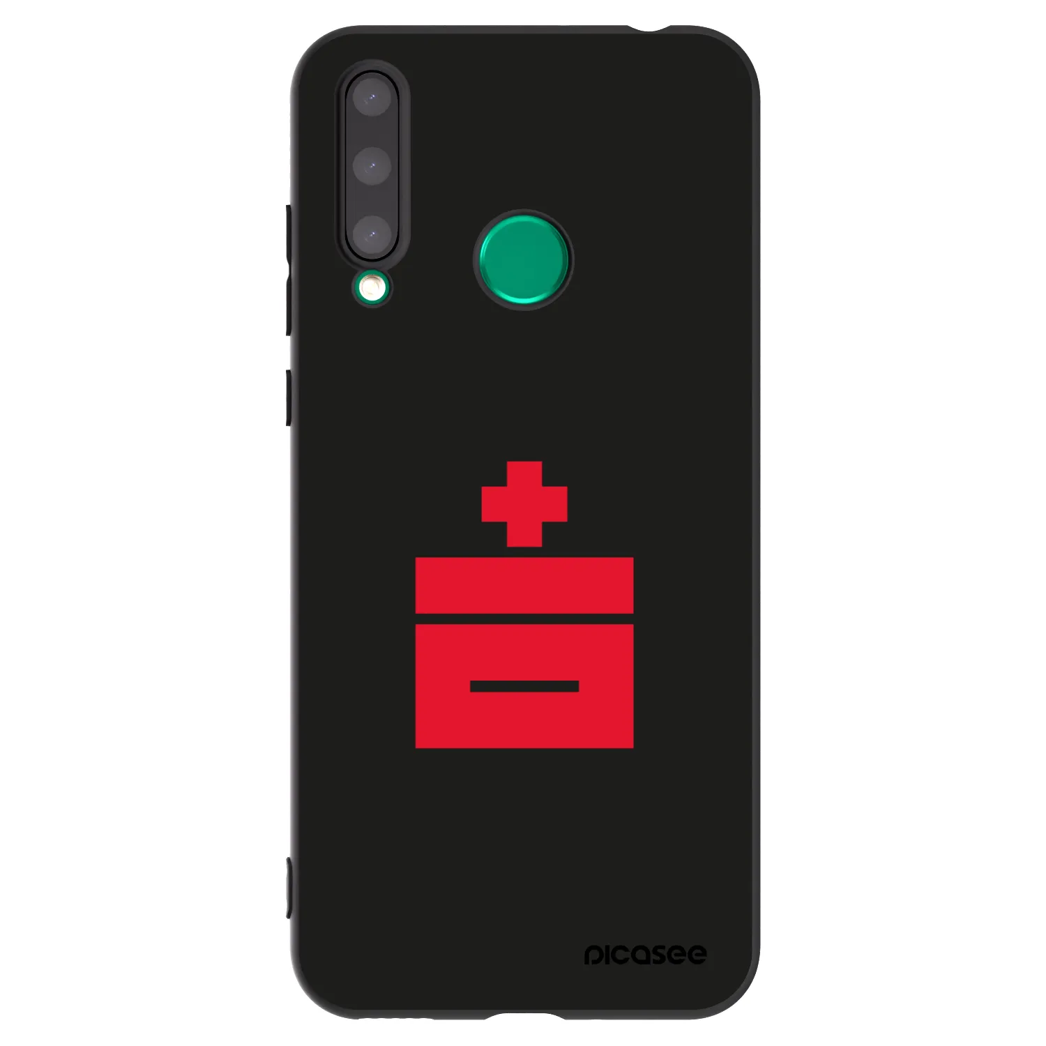 Picasee silikonski črni ovitek za Honor 20 Lite - Le Plastenciaga