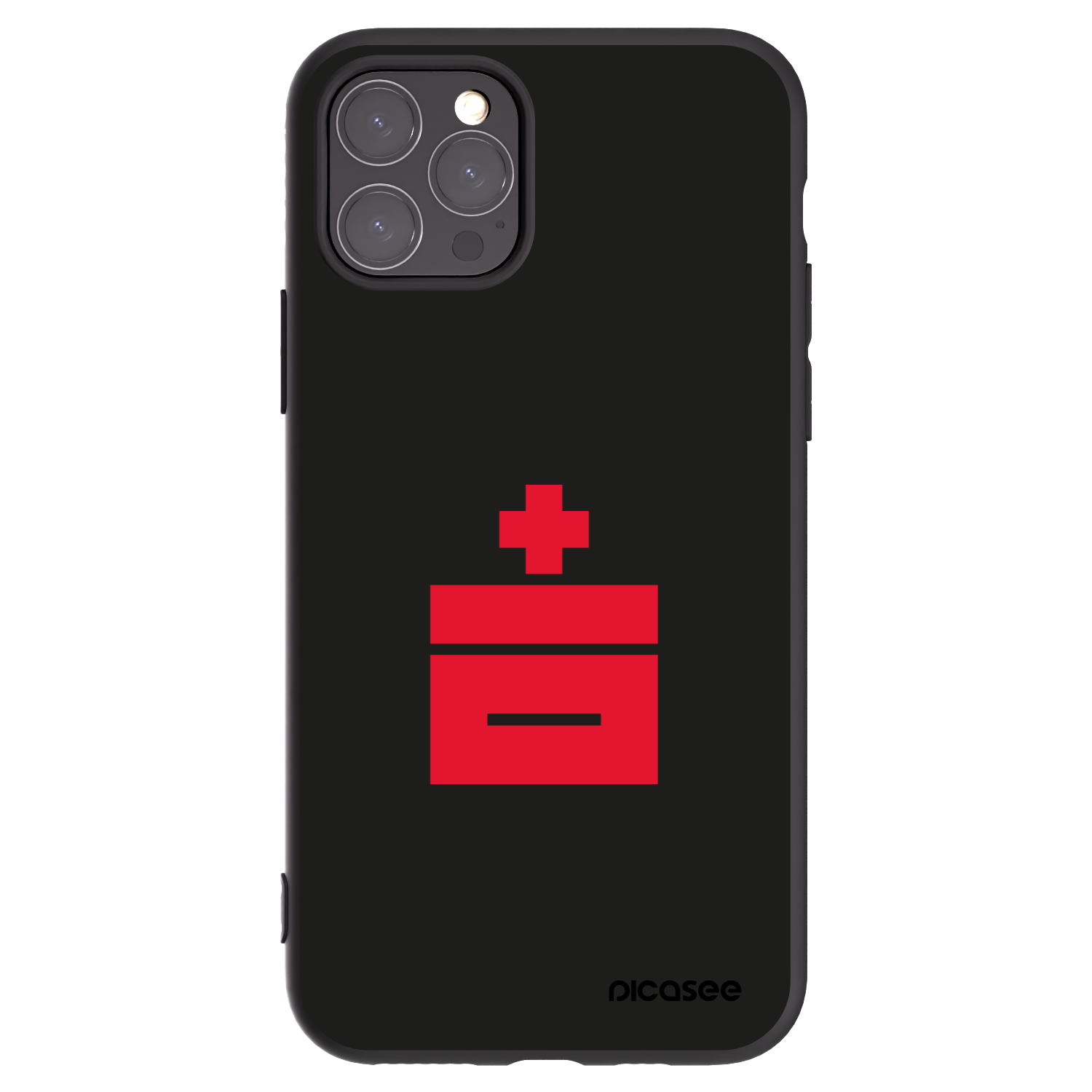 Picasee silikonski črni ovitek za Apple iPhone 11 Pro - Le Plastenciaga