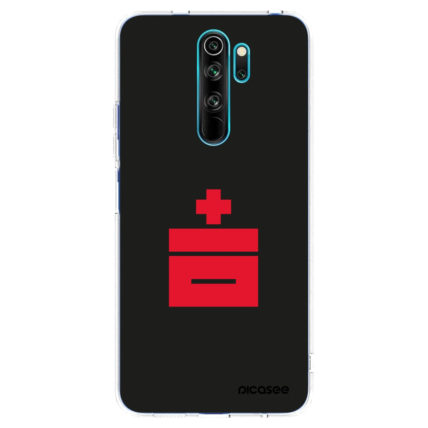 Picasee silikonski prozorni ovitek za Xiaomi Redmi Note 8 Pro - Le Plastenciaga