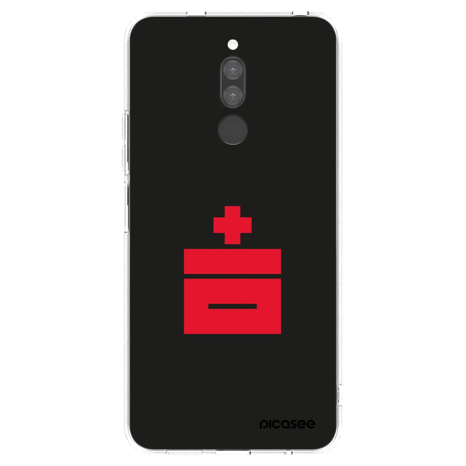 Picasee silikonski prozorni ovitek za Xiaomi Redmi 8 - Le Plastenciaga