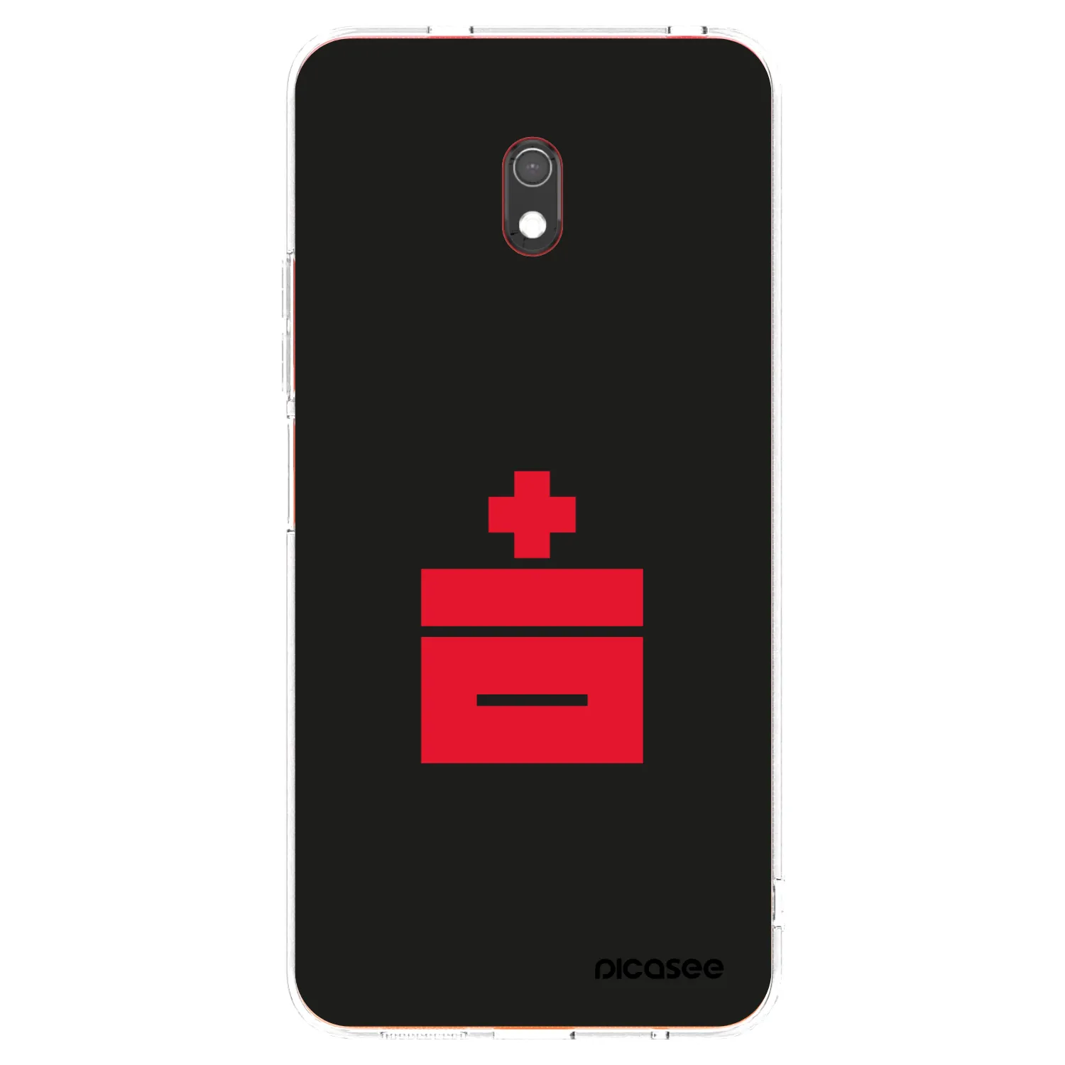 Picasee silikonski prozorni ovitek za Xiaomi Redmi 8A - Le Plastenciaga