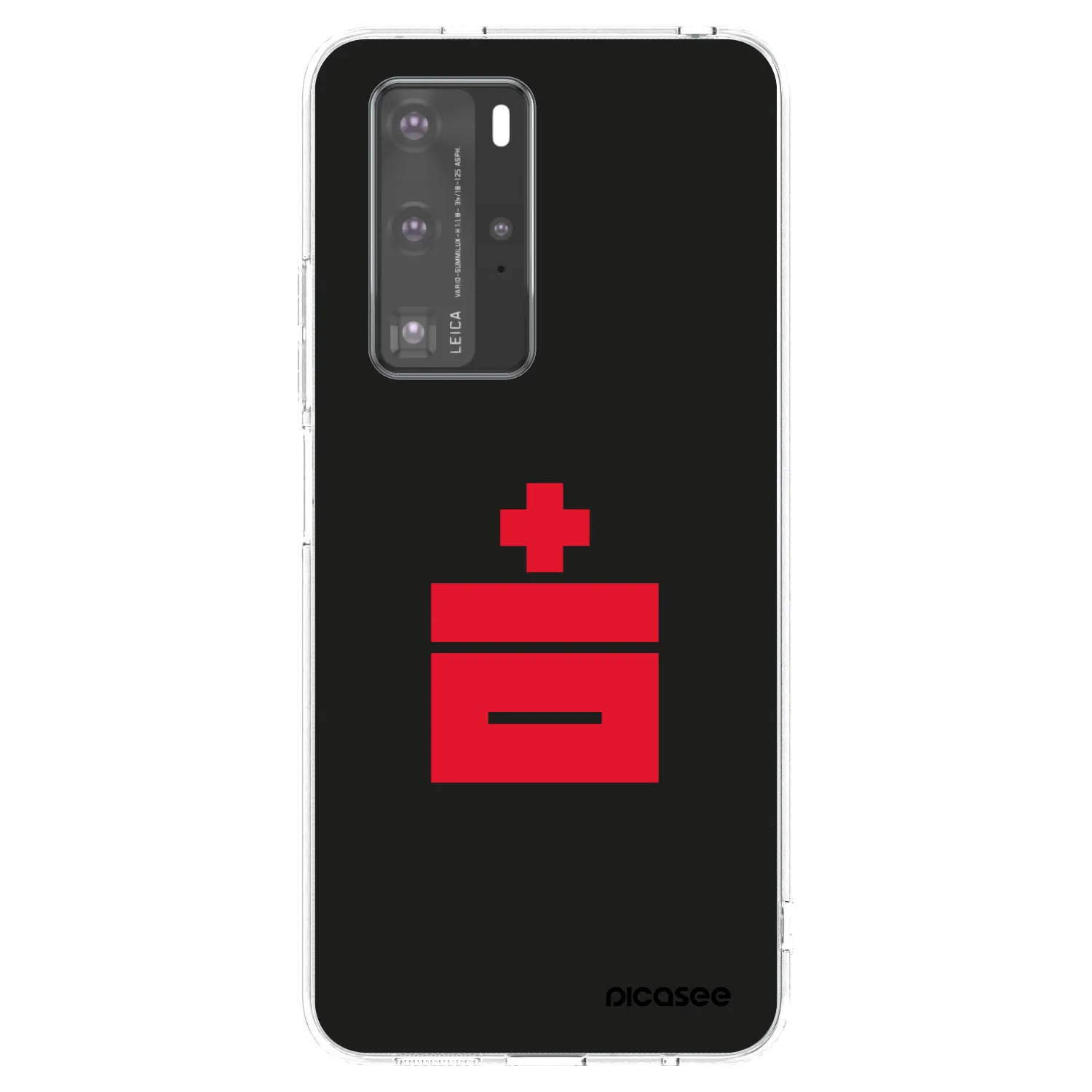 Picasee silikonski prozorni ovitek za Huawei P40 Pro - Le Plastenciaga
