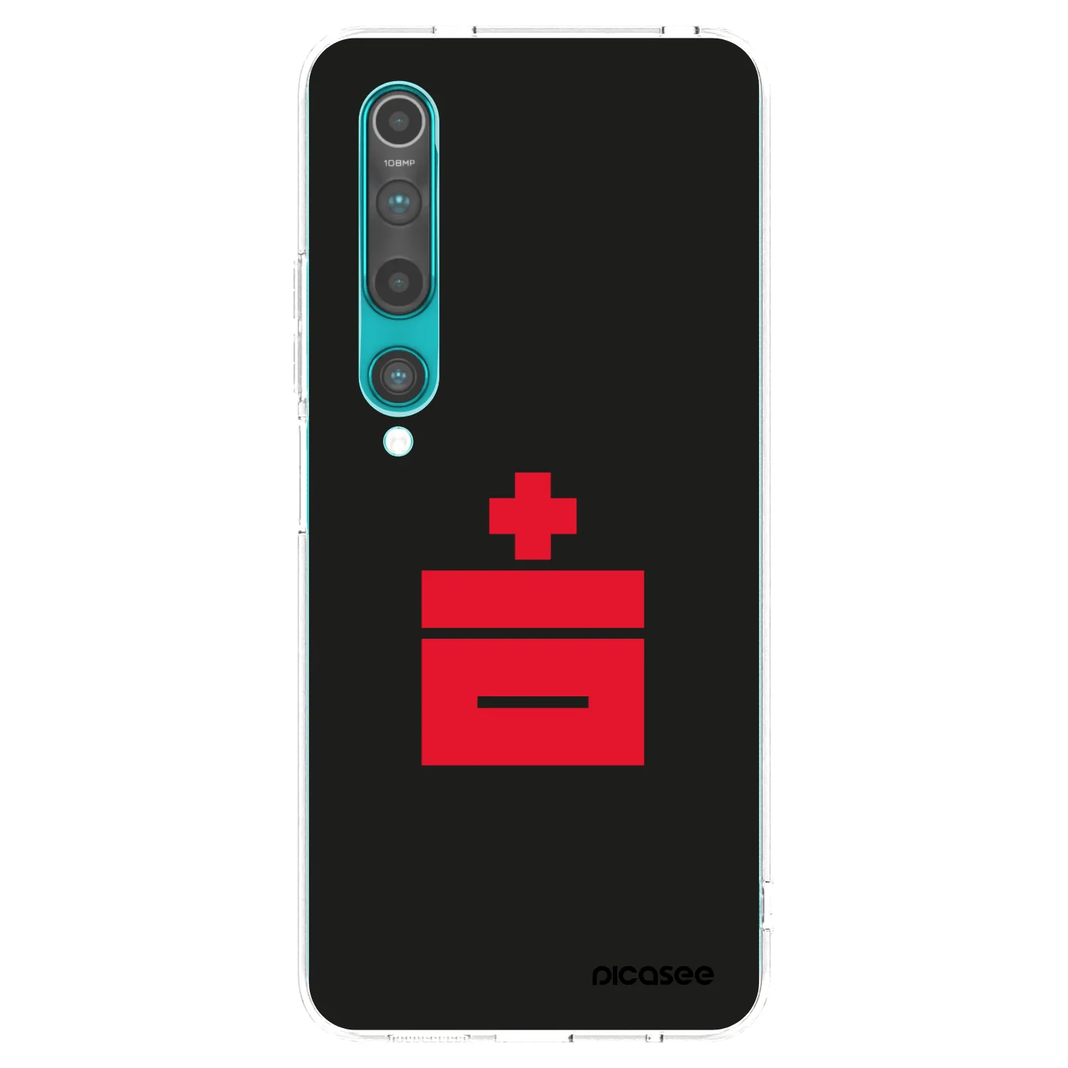 Picasee silikonski prozorni ovitek za Xiaomi Mi 10 - Le Plastenciaga