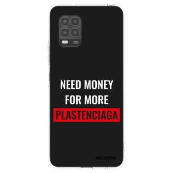 Picasee silikonski prozorni ovitek za Xiaomi Mi 10 Lite - More PLASTENCIAGA