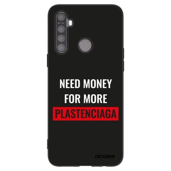Picasee silikonski črni ovitek za Realme 5 - More PLASTENCIAGA