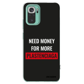 Picasee silikonski prozorni ovitek za Xiaomi Redmi Note 10 Pro - More PLASTENCIAGA