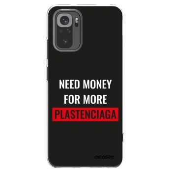 Picasee silikonski prozorni ovitek za Xiaomi Redmi Note 10S - More PLASTENCIAGA