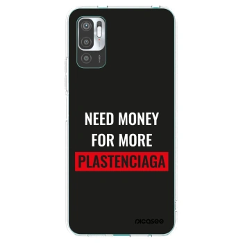 Picasee silikonski prozorni ovitek za Xiaomi Redmi Note 10 5G - More PLASTENCIAGA