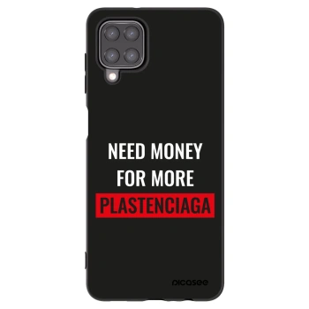 Picasee silikonski črni ovitek za Samsung Galaxy M12 M127F - More PLASTENCIAGA