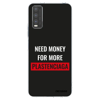 Picasee silikonski prozorni ovitek za Vivo Y20s - More PLASTENCIAGA