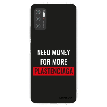 Picasee silikonski prozorni ovitek za Xiaomi Poco M3 Pro 5G - More PLASTENCIAGA