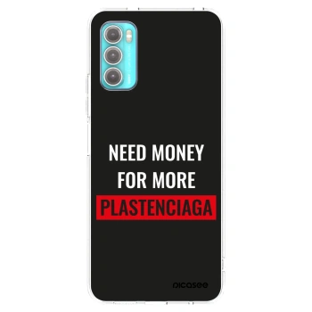 Picasee silikonski prozorni ovitek za Motorola Moto G60 - More PLASTENCIAGA