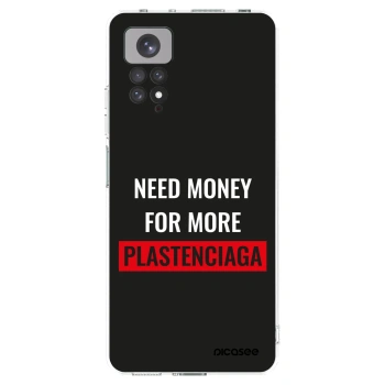Picasee silikonski prozorni ovitek za Xiaomi Redmi Note 11 - More PLASTENCIAGA