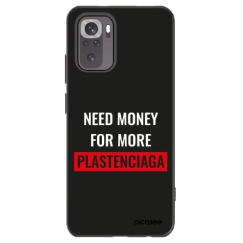 Picasee silikonski črni ovitek za Xiaomi Redmi Note 11S 4G - More PLASTENCIAGA