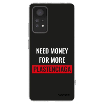 Picasee silikonski prozorni ovitek za Xiaomi Redmi Note 11 Pro - More PLASTENCIAGA