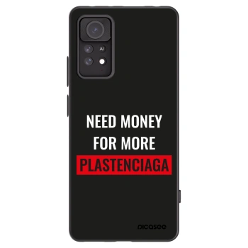 Picasee silikonski črni ovitek za Xiaomi Redmi Note 11 Pro 5G - More PLASTENCIAGA