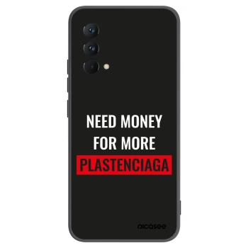 Picasee silikonski črni ovitek za Realme GT Master Edition 5G - More PLASTENCIAGA