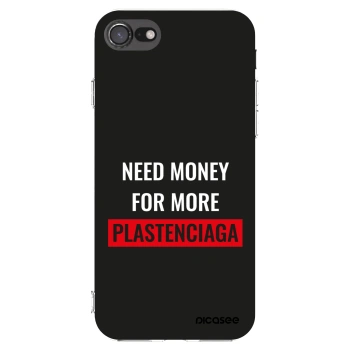 Picasee silikonski prozorni ovitek za Apple iPhone SE 2022 - More PLASTENCIAGA