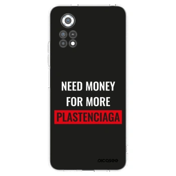 Picasee silikonski prozorni ovitek za Xiaomi Poco X4 Pro 5G - More PLASTENCIAGA