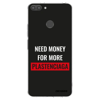 Picasee silikonski prozorni ovitek za Huawei P Smart - More PLASTENCIAGA