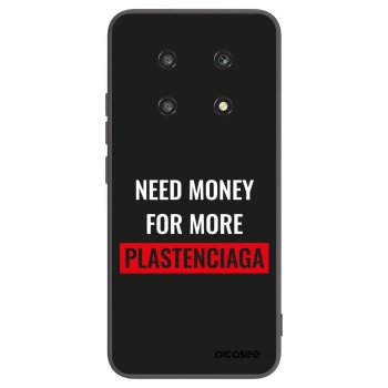 Picasee silikonski črni ovitek za Honor Magic4 Lite 5G - More PLASTENCIAGA